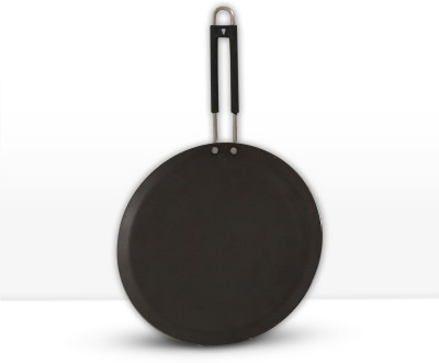 soromito Pre-seasoned Virgin Iron Flat Dosa Tawa Multi Purpose cookware tawa dosa Tawa 30.48 cm diameter(Iron)