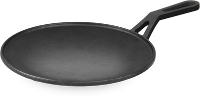 Pigeon Imperi Curved Heavy Concave Tawa 28 cm diameter(Cast Iron, Induction Bottom)