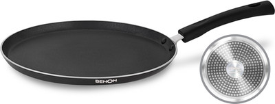 Benon Induction Base Dosa Tawa 28 cm diameter(Aluminium, Non-stick, Induction Bottom)
