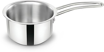 Classic Essentials Triply Stainless Steel Induction & Gas Friendly Sauce Pan 14 cm diameter 0.5 L capacity(Triply)