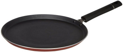 RBGIIT Non Stick Coated Flat Dosa Roti Cookware Tawa With Handle And Spatula Non-Stick Coated Cookware Set(Aluminium, 1 - Piece)
