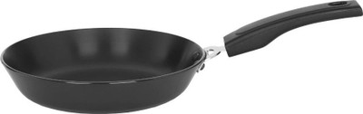 Fableart Hard Anodised Induction Base Frypan- 1000 ml/ 23 cm Taper Fry Pan 23 cm diameter 1 L capacity(Hard Anodised, Non-stick, Induction Bottom)