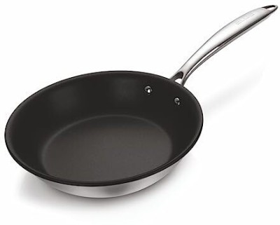 Alda Fry Pan 24 cm diameter 1 L capacity(Stainless Steel, Non-stick, Induction Bottom)