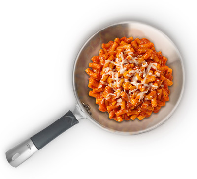 Allo CookSafe TriPly Stainless Steel Naturally Non Stick Fry Pan 20 cm diameter 1 L capacity(Triply, Induction Bottom)