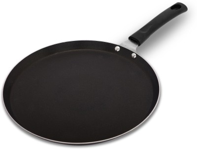 Home-pro Non-Stick Dosa Tawa with Sturdy Riveted,Virgin Bakelite Handle Tawa 26 cm diameter(Aluminium, Non-stick, Induction Bottom)