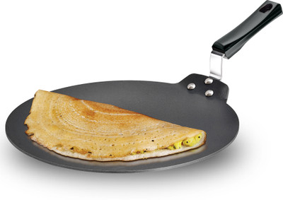 Hawkins Non Stick Dosa Tava (NDT28) Tawa 28 cm diameter(Hard Anodised, Non-stick)