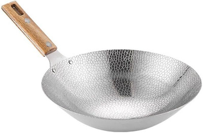 Gyanadh Premium Non-Stick Cooking Wok Frying Pan – Ideal for Stir-Frying, Sauteing Tawa 0 cm diameter(Stainless Steel, Non-stick)