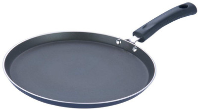 Prince Trading Wonder Cookware Induction Base (Grey) 3MM Thickness With Stay-Cool Handle Tawa 25 cm diameter(Aluminium, Non-stick, Induction Bottom)