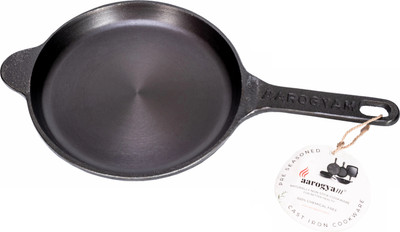 Aarogyam Dosa Tawa Pan Non Stick Tawa 20.32 cm diameter(Cast Iron, Non-stick, Induction Bottom)