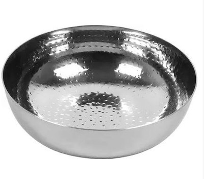 RewariCraft Kadhai 60 cm diameter 5 L capacity(Stainless Steel)