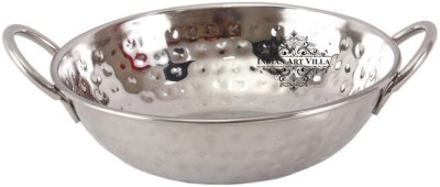 IndianArtVilla Kadhai 15 cm diameter 0.49 L capacity(Stainless Steel)