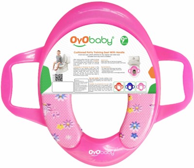 Oyo Baby Cushioned Potty Seat for 6 Months + Kids For Boys and Girls Potty Seat Potty Seat(Pink)