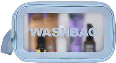 SimpliQure Small Travel Organizer Pouch | Washbag for Cosmetics, Toiletries & Accessories Pouch