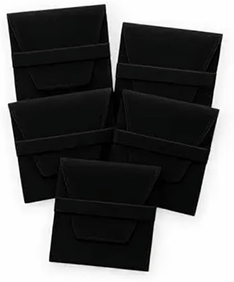 thefiorejewels Premium Velvet Jewelry Pouch Pack of 5 Pouch(Pack of 5)
