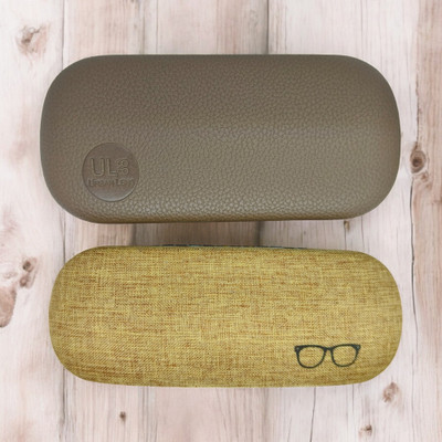 OKU one Sunglasses case for spectacles Pack of 2 | Hard Shell Box With Hing lock | Pouch(Pack of 2)