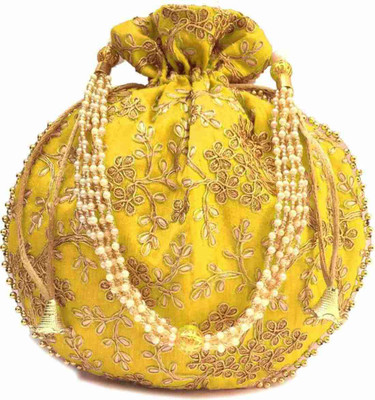 NS enterprises Rajsthani Matca Hand Bag Potli