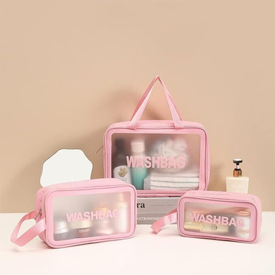 SAJAG 3 pcs wash bag Pouch(Pack of 3)