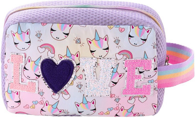 Tinker Squad Adorable Makeup Bag Organizer | Travel Pouch for Women & Girls Essentials Cosmetic Bag