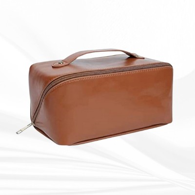 Blissbloom Cosmetic Storage Makeup Bag A350(Brown)