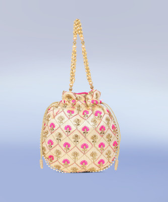 LAVIE Women Pink Potli For Rs. 279 @ 65 %