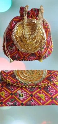 Hot shopper Clutch and potli combo Pouch