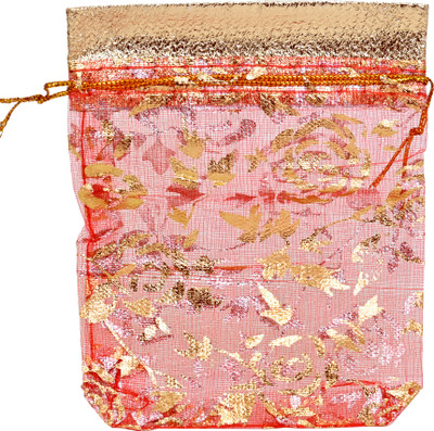 HADII Return Gift Potli Bag Red Potli(Pack of 25)