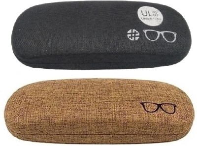 OKU PU Linen Leather sunglasses (BLACK&BROWN) Case/Cover (Pack 2) Pouch Pouch(Pack of 2)