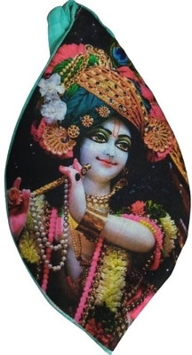 Vrindavanstore.in Shri Krishna Multi Colour Jaap Bag Potli