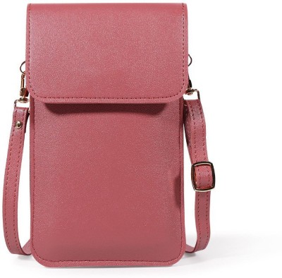 MOMISY Pink Sling Bag Mobile bag