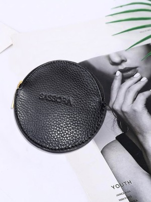 Sassora Premium Leather Slim Small Coin And Jewelry Pouch - A428 Coin Purse