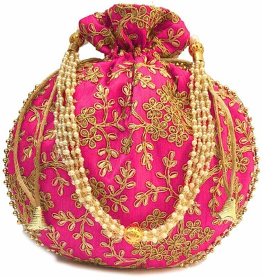 NS enterprises Rajsthani Matca Hand Bag Potli