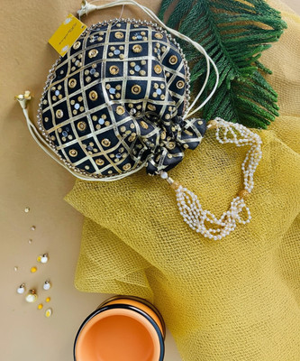 Radha's Mirror Work Potli Bag Potli