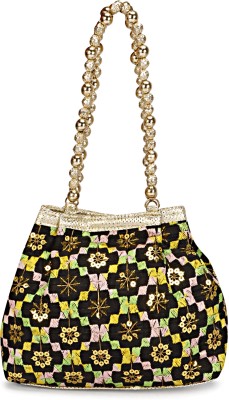 Shanvi Handicrafts Women's Embroidered Potli Bag Potli