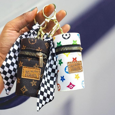 VATTU Storage Keychain Bag Earphone Lovely Coin Purse Wallet Keychain Charm Pouch