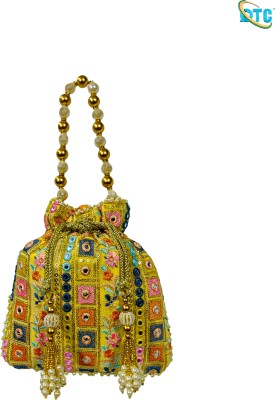 qureshitradingcompany QTC Embroidered Work Potli Bags Potli