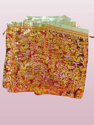 Koogly Potli Bags, Organza Bag 6X9 with Drawstring Pack Of 20Pc Potli(Pack of 20)