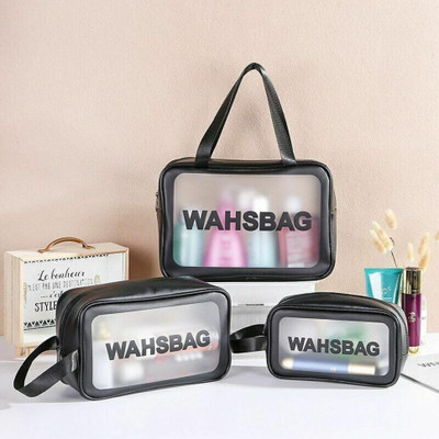 Nammah Enterprise 3 In 1 Multipurpose Waterproof Luggage Toiletry Accessories Kit for Women Cosmetic Bag
