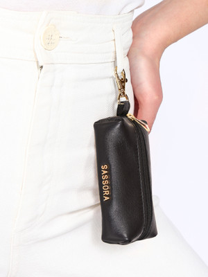 Sassora Genuine Leather Small Unisex Key Case-A023 Pouch