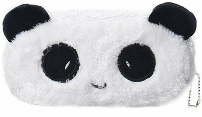 SATNAM Kung Fu PandaThemed 1 Art Canvas Pencil Box(Set of 1, White, Black)