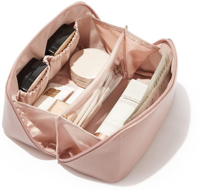 MBVTREADS Women Pink Cosmetic Bag Cosmetic Bag