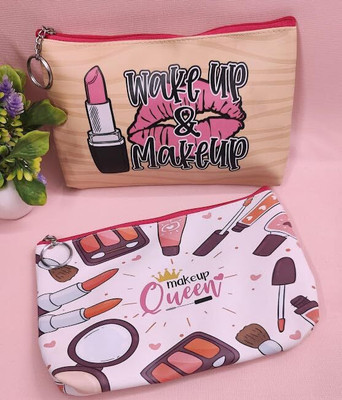 Tera13 Kids Coin Pouch (2 pcs) Coin Box for Girls Make Up Pouch For Girls Cosmetic Bag(Pack of 2)