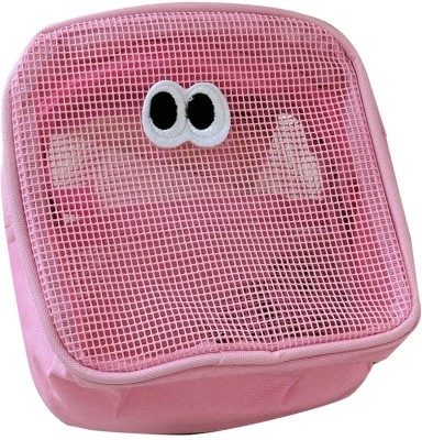 HOUSE OF QUIRK Cute Eye Mesh Cosmetic Bags, Makeup Bags Travel Makeup Organization Case Cosmetic Bag