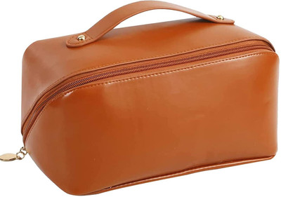 Rhydin Cosmetic Pouch(Brown)