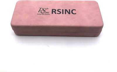 RSINC PU Leather Eyeglass Protective Case For Glasses and Sunglasses For Men Women Pouch