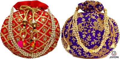JIVON POTLI Potli(Pack of 2)