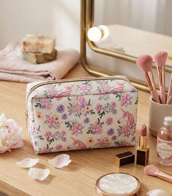 Kalah Enterprises Aesthetic Makeup Pouch Cosmetic Bag