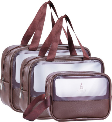 Uratech Travel Cosmetic Pouch Potli Bag Cosmetic Bag(Pack of 3)