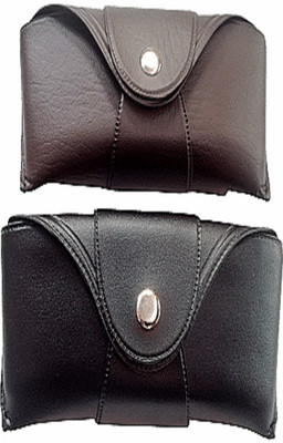 PRONIKS Eyewear and spectical pouch case and cover with cleaning cloth pack of 2 Pouch(Pack of 2)