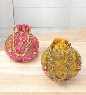 ROYALPOUCH Embellished Potlis & Clutches_Potlis_For_women_LF027 Potli(Pack of 2)