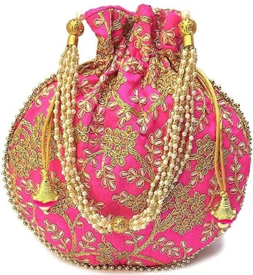 Shree Govindam Ethnic Bridal potli Bag For Womenose Bag Potli